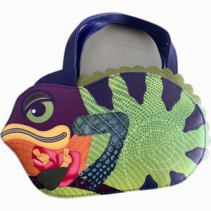 GALIEN GECCO PURSE WITH STRAP. BEAUTIFUL COLOR!!